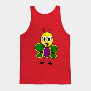 Belle Butterfly (REDESIGN) Tank Top